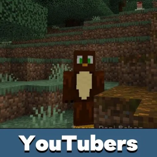 YouTuber Mod for Minecraft PE