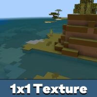 1×1 Texture Pack for Minecraft PE