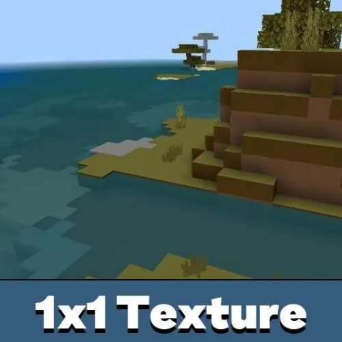 1×1 Texture Pack for Minecraft PE