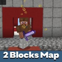 2 Blocks Map for Minecraft PE