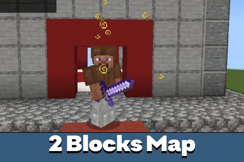 Download 2 Blocks Map for Minecraft PE - 2 Blocks Map for MCPE