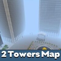 2 Towers Map for Minecraft PE