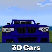 3D Cars Mod for Minecraft PE