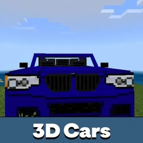 3D Cars Mod for Minecraft PE