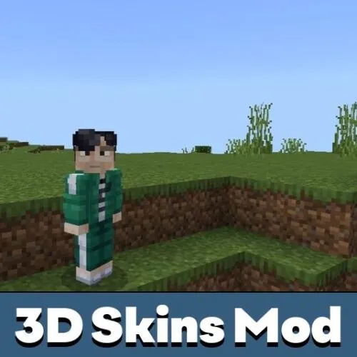 3D Skins Mod for Minecraft PE