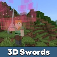 3D Swords Mod for Minecraft PE