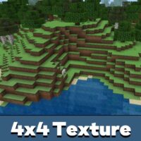 4×4 Texture Pack for Minecraft PE