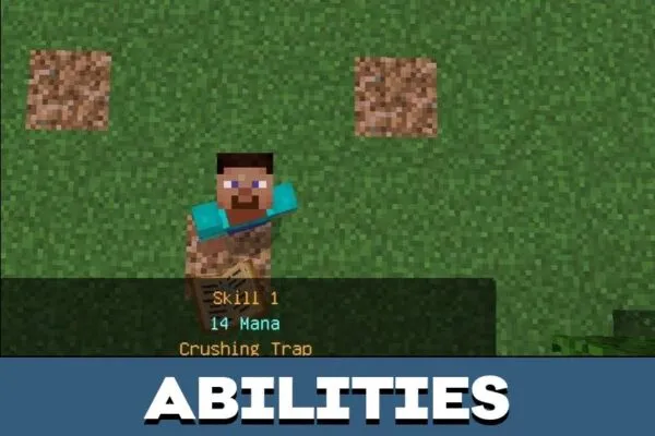 Abilities from Earth Magic Mod for Minecraft PE