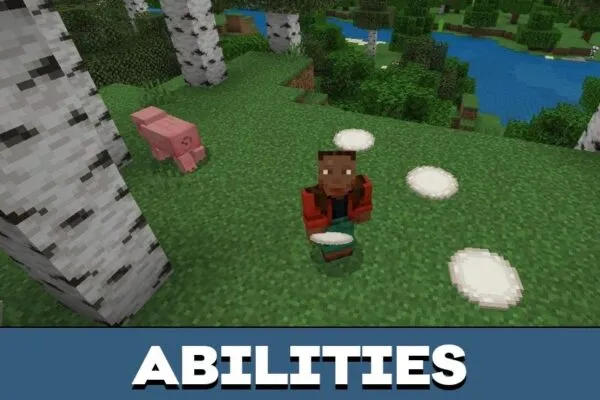 Abilities from Placeable Items Mod for Minecraft PE