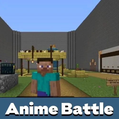 Anime Battle Map for Minecraft PE