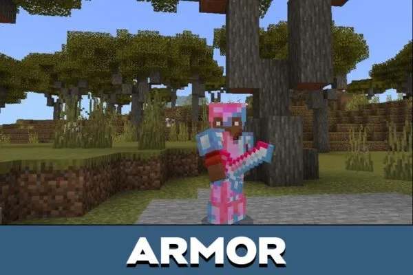 Armor from Better on Bedrock Mod for Minecraft PE