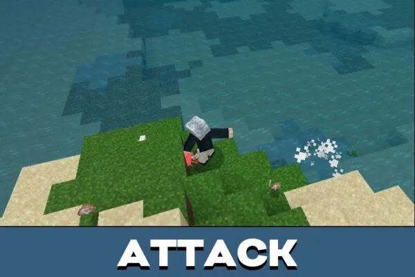 Attack from Garou Mod for Minecraft PE