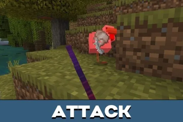 Attack from Sung Jin Woo Dagger Mod for Minecraft PE