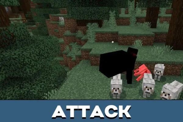 Attack from Shadow Mod for Minecraft PE