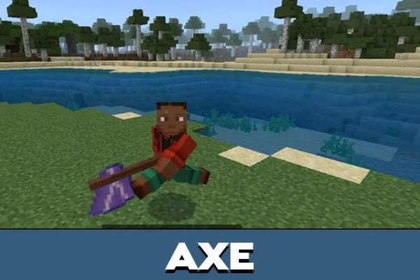 Axe from HyperRifts Mod for Minecraft PE