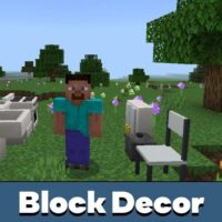 Block Decor Mod for Minecraft PE