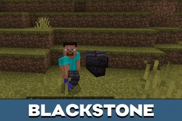 Blackstone from Collapsed Blocks Mod for Minecraft PE