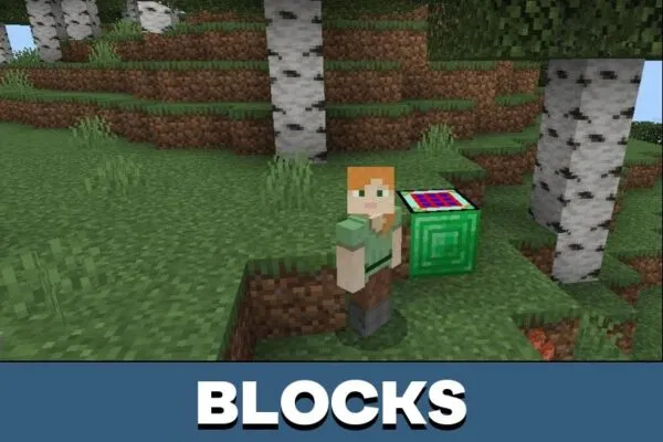 Blocks from Multiplying Items Mod for Minecraft PE