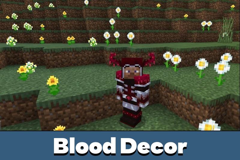 Blood Decor Mod for Minecraft PE