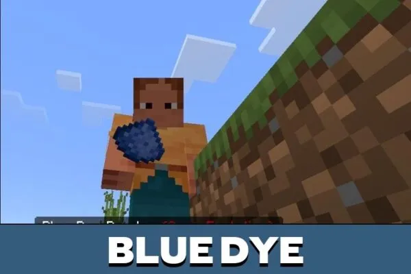 Blue Dye from Ages Evolution Mod for Minecraft PE