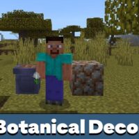 Botanical Decorations Mod for Minecraft PE