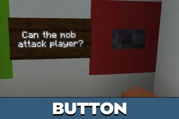 Button from Akinator Map for Minecraft PE