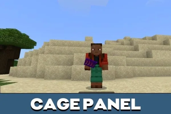 Cage Panel from Essence Foundry Mod for Minecraft PE