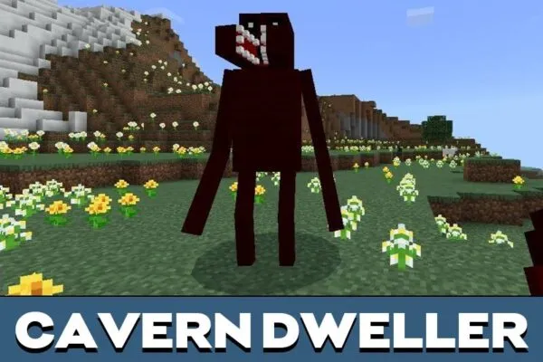 Cavern Dweller from Dreaded Dusk Mod for Minecraft PE