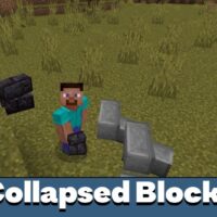 Collapsed Blocks Mod for Minecraft PE