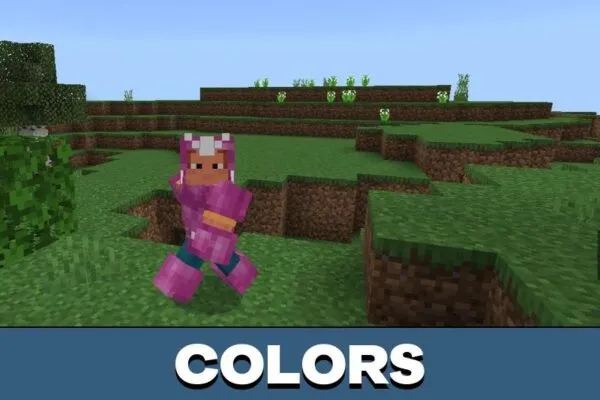 Colors from 3D Armor Mod for Minecraft PE