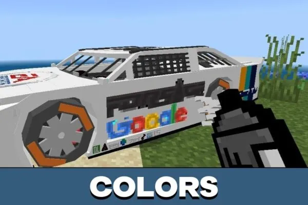 Colors from Nascar Mod for Minecraft PE