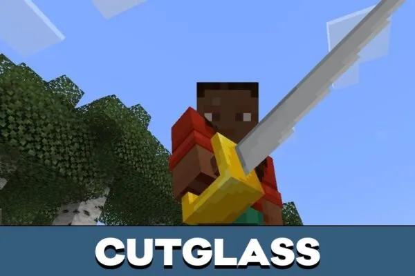 Cutglass from HyperRifts Mod for Minecraft PE