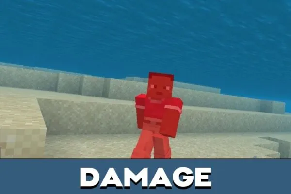 Damage from Complicated Survival Mod for Minecraft PE