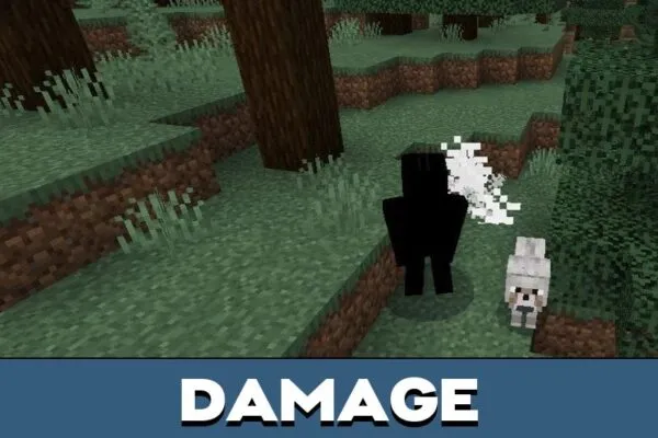 Damage from Shadow Mod for Minecraft PE