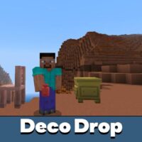 Deco Drop Mod for Minecraft PE