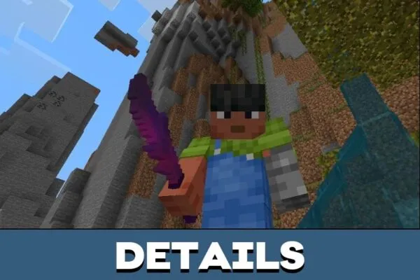 Details from Sung Jin Woo Dagger Mod for Minecraft PE