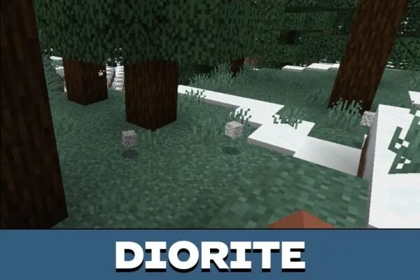 Diorite from Veinminer Key Mod for Minecraft PE