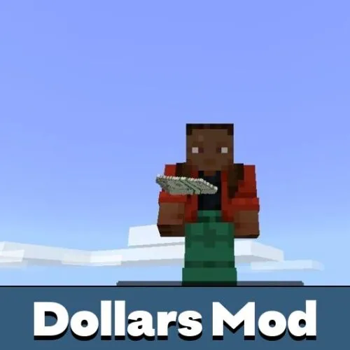 Dollars Mod for Minecraft PE