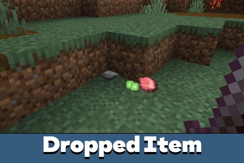 Download Dropped Items Mod for Minecraft PE Dropped Items Mod for MCPE