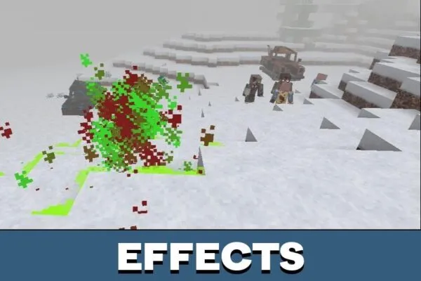 Effects from Dying Day Mod for Minecraft PE