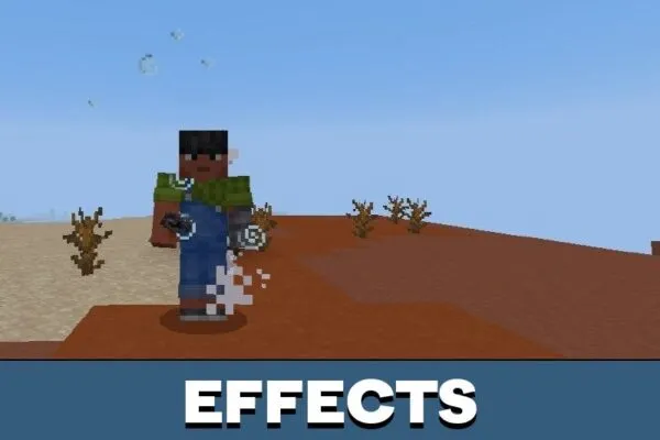 Effects from Island Survival Mod for Minecraft PE