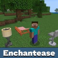 Enchantease Furniture Mod for Minecraft PE