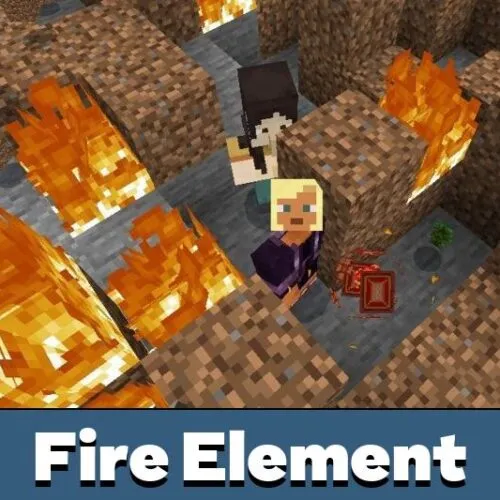 Fire Element Mod for Minecraft PE