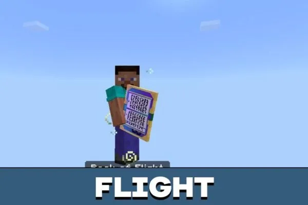 Flight from Better Enchantments Mod for Minecraft PE