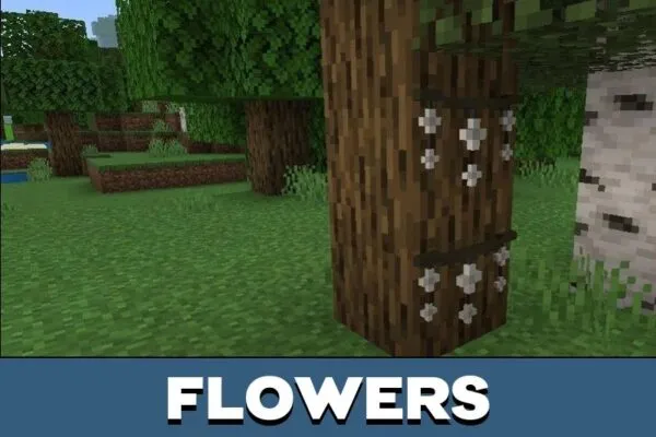 Flowers from Fairylights Mod for Minecraft PE