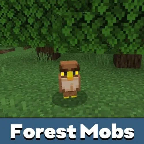 Forest Mobs Mod for Minecraft PE