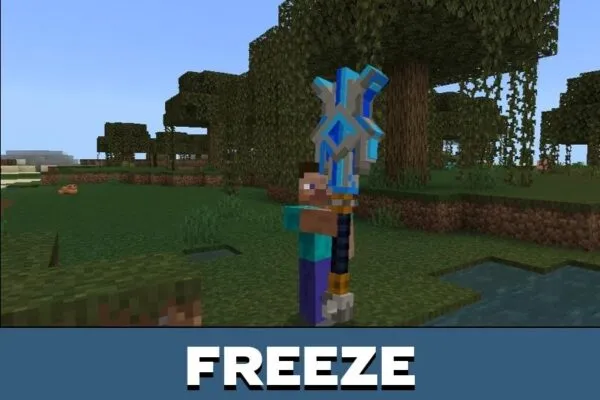 Freeze from 4 Elements Mod for Minecraft PE