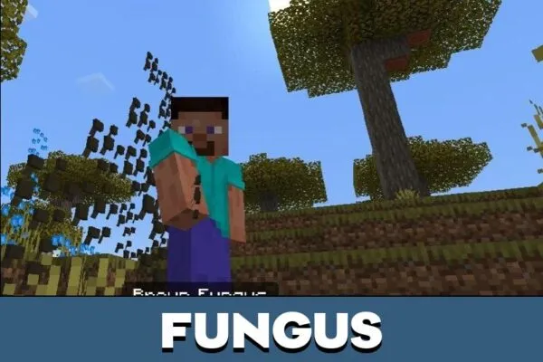 Fungus from Botanical Decorations Mod for Minecraft PE