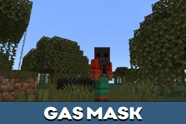 Gas Mask from Radioactive Mod for Minecraft PE