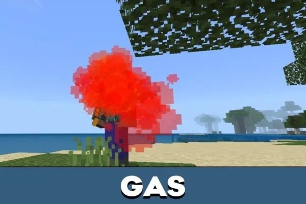 Gas from Solar Tools Mod for Minecraft PE